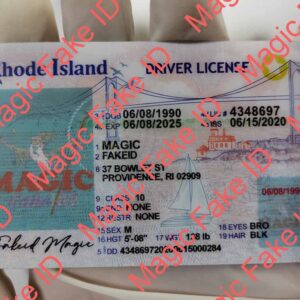 New Rhode Island Driver License